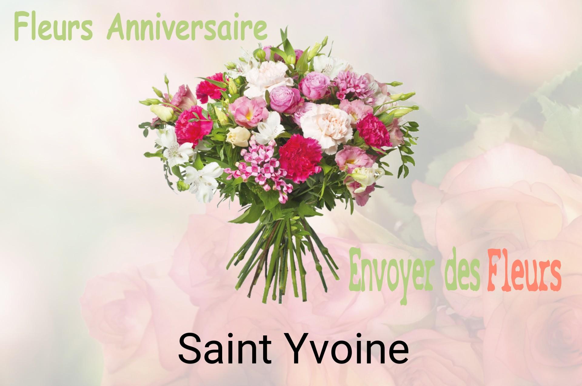 Bouquet de fleurs d’anniversaire livré à Saint-Yvoine