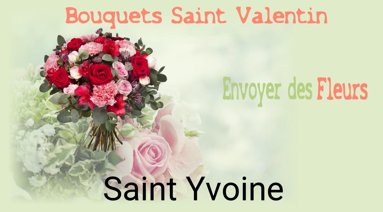 Roses de Saint-Valentin livrées à Saint-Yvoine